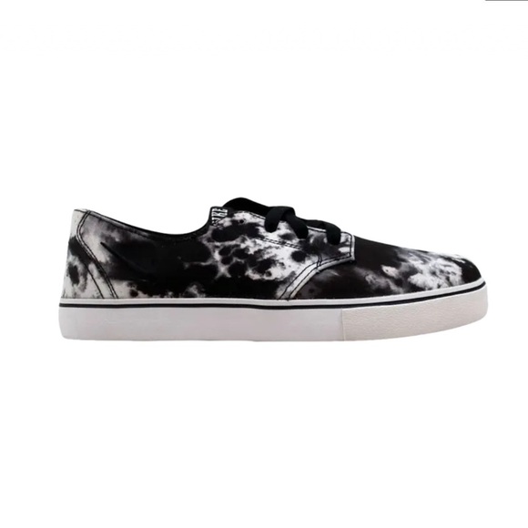 Nike Braata LT Black and White Tie-Dye Sneakers Men’s size 10 - Picture 1 of 10